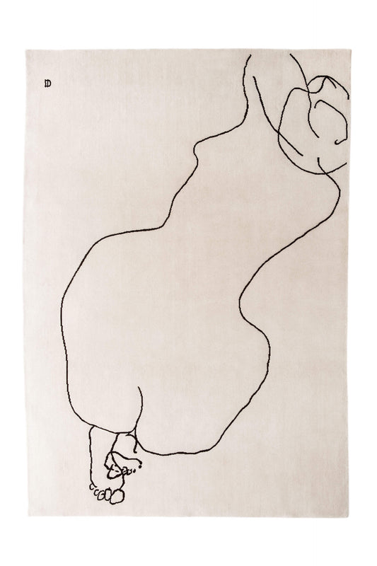 Chillida Figura Humana 1948 Rug