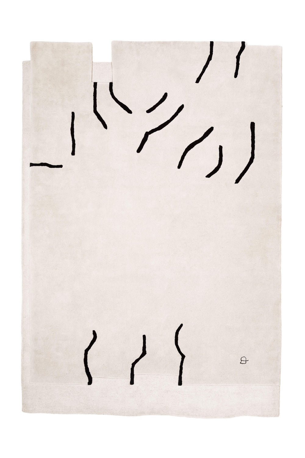 Chillida Gravitación Tinta 1996 Rug